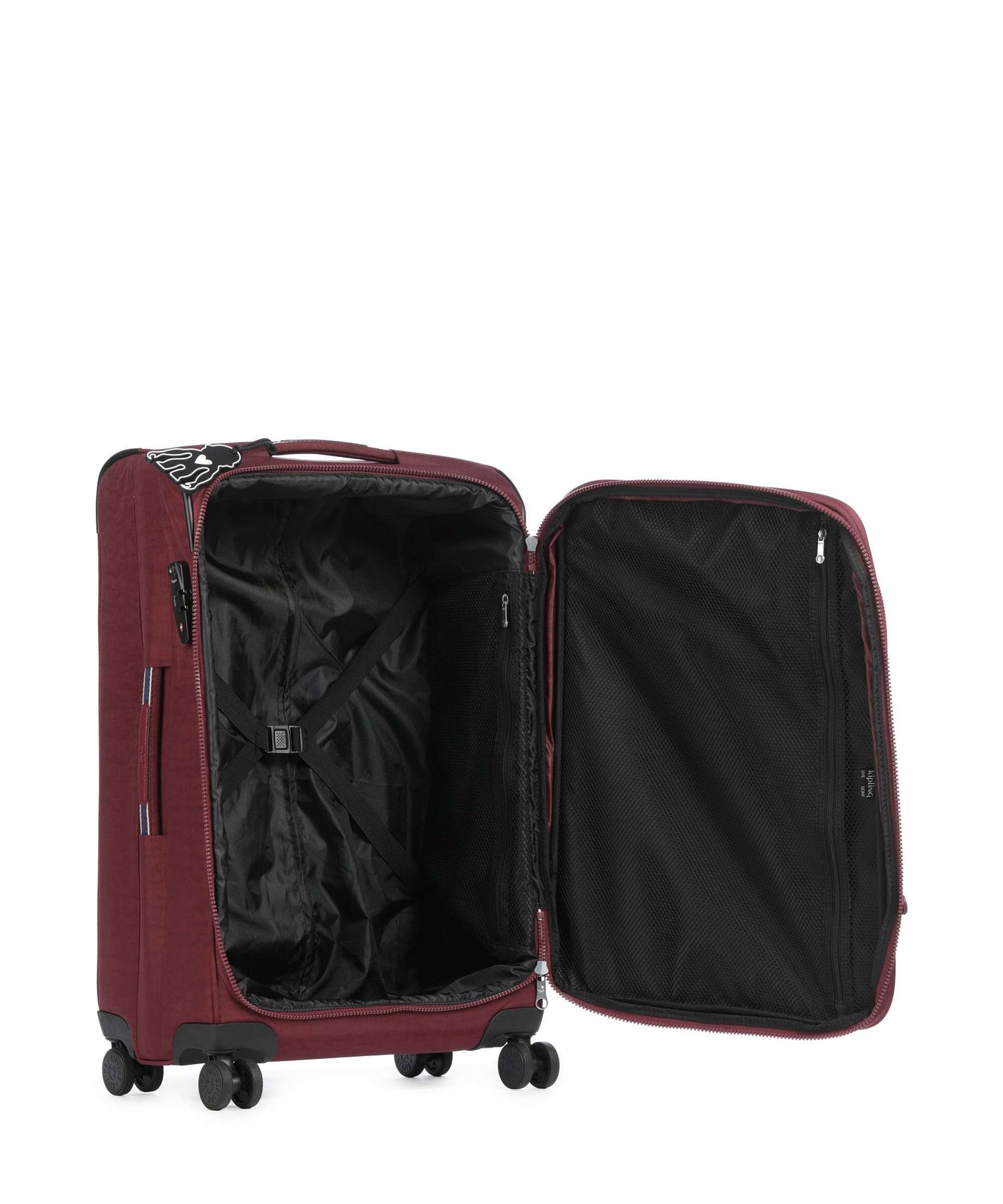 Kipling Basic New Youri M Spinner (4 wheels) lounge wine
