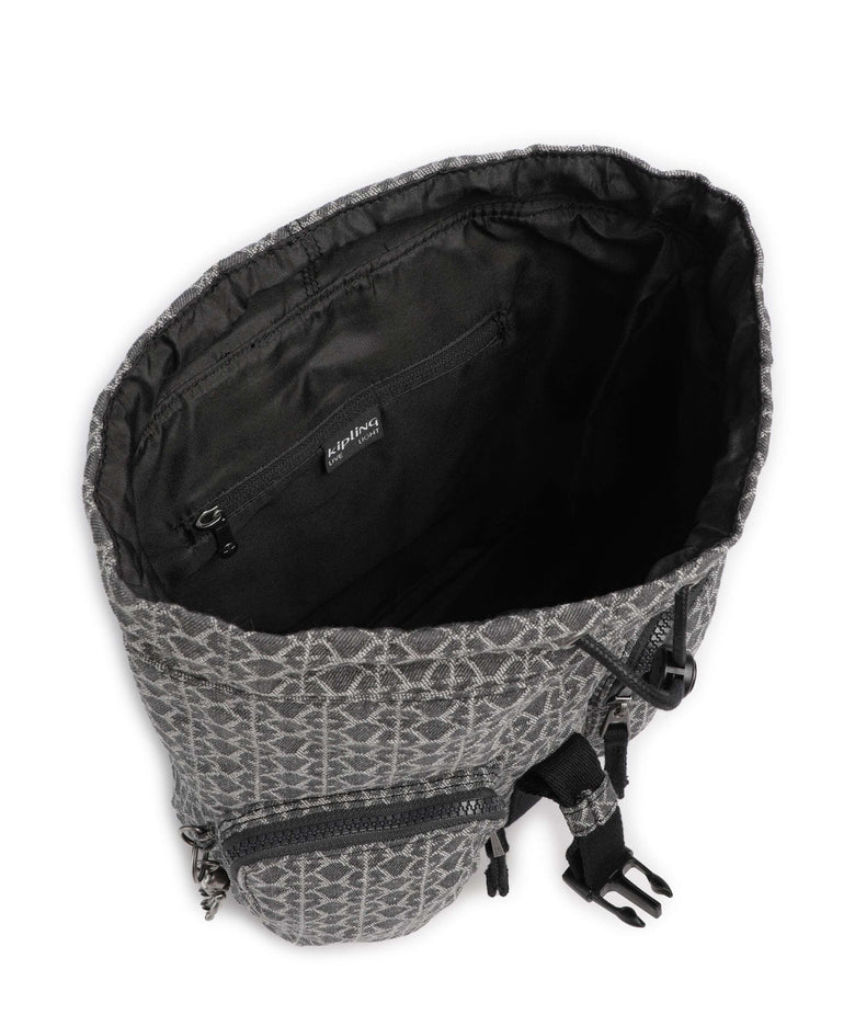 Kipling Denim Love Anto S Backpack grey/denim