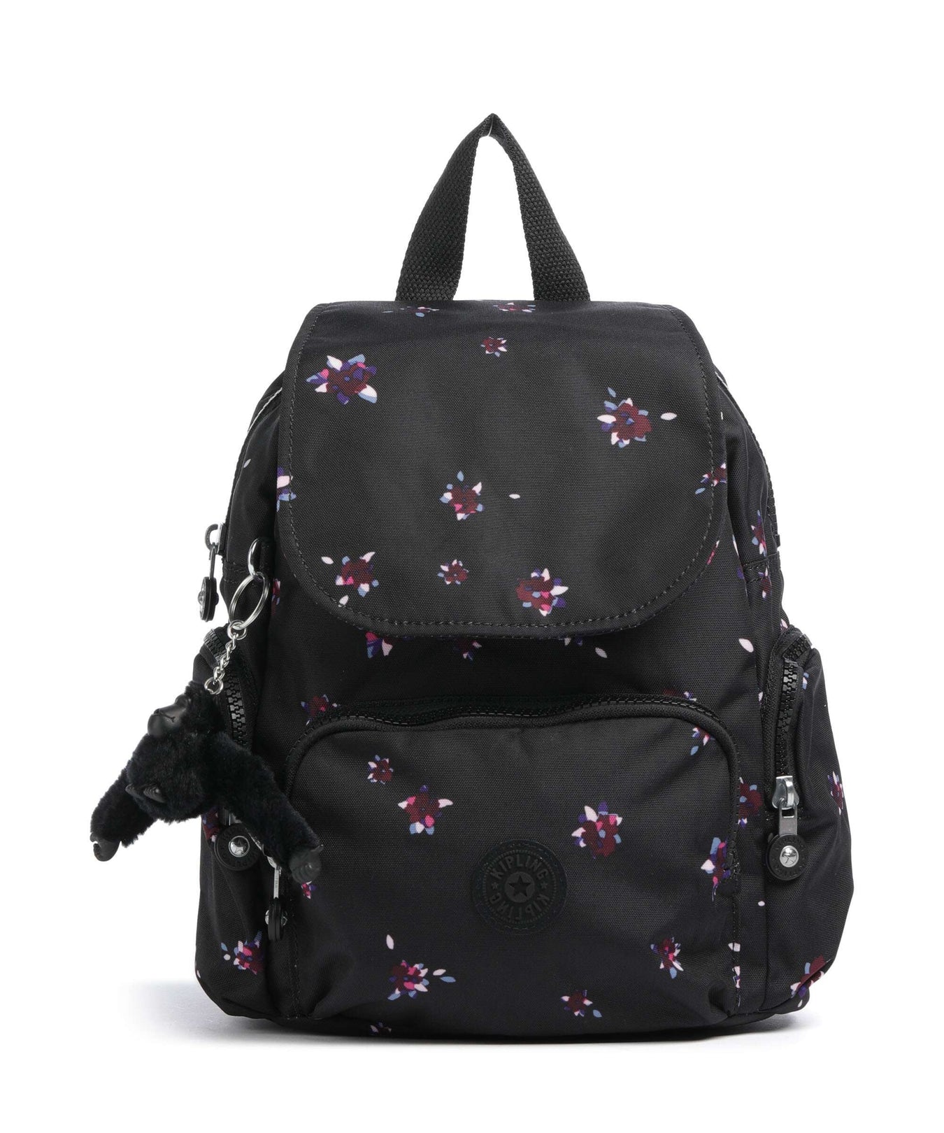 Kipling Basic City Zip Mini Backpack night flower