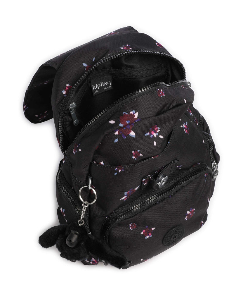 Kipling Basic City Zip Mini Backpack night flower
