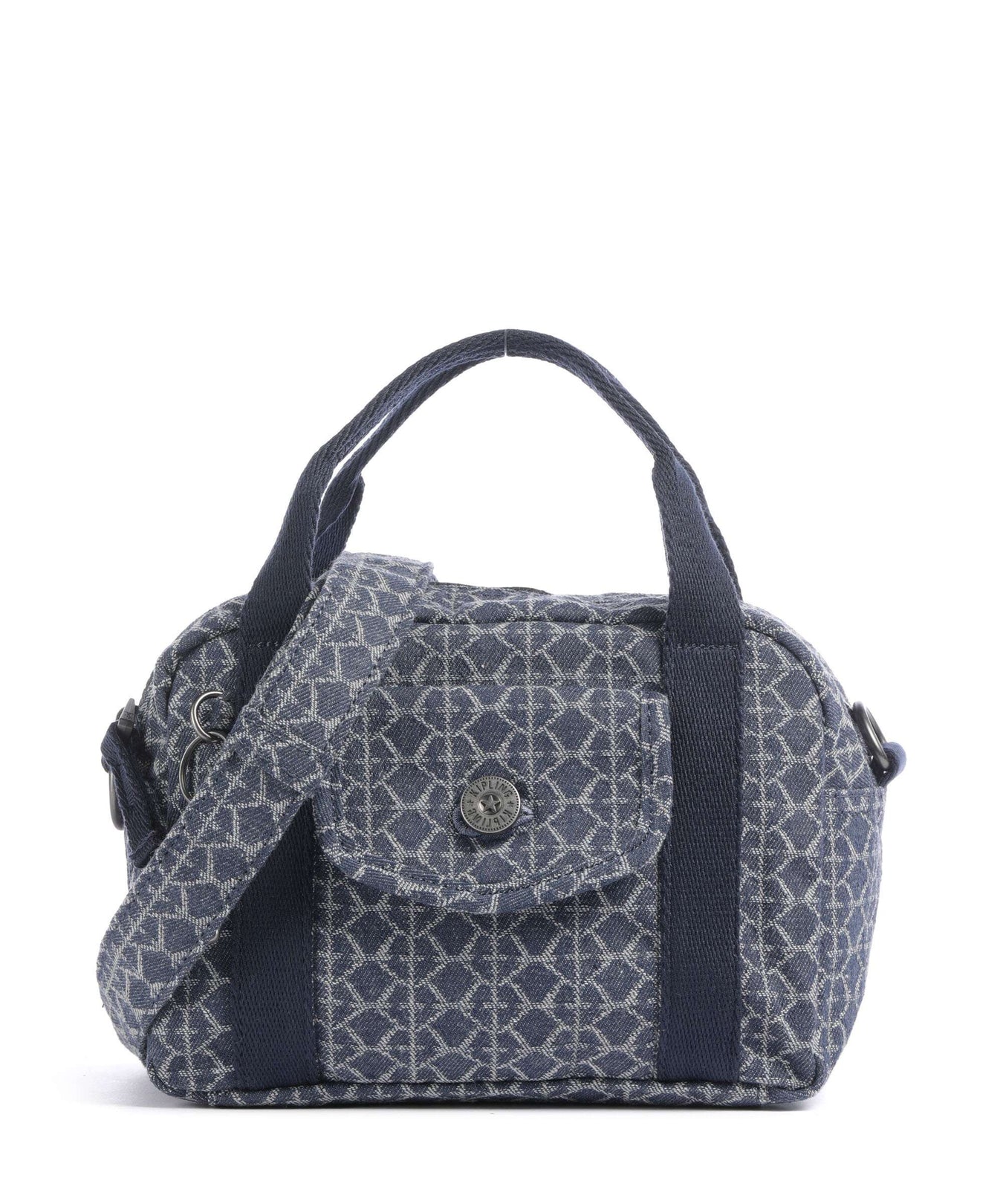 Kipling Denim Love Kazia Handbag signature denim