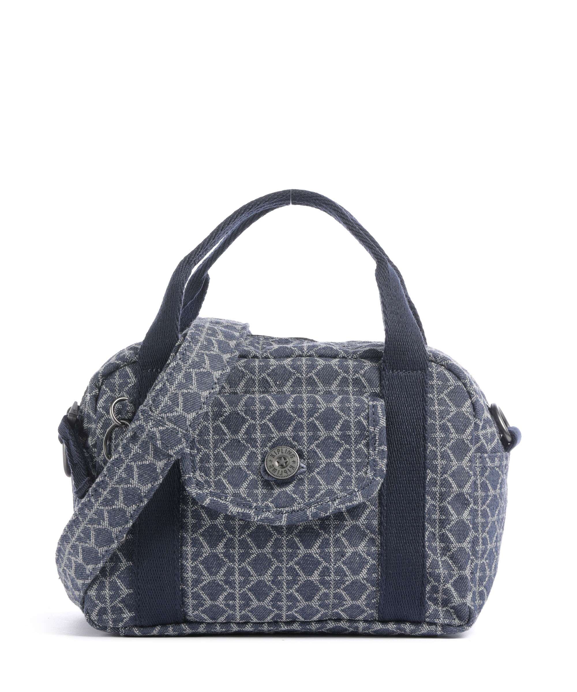 Kipling Denim Love Kazia Handbag signature denim