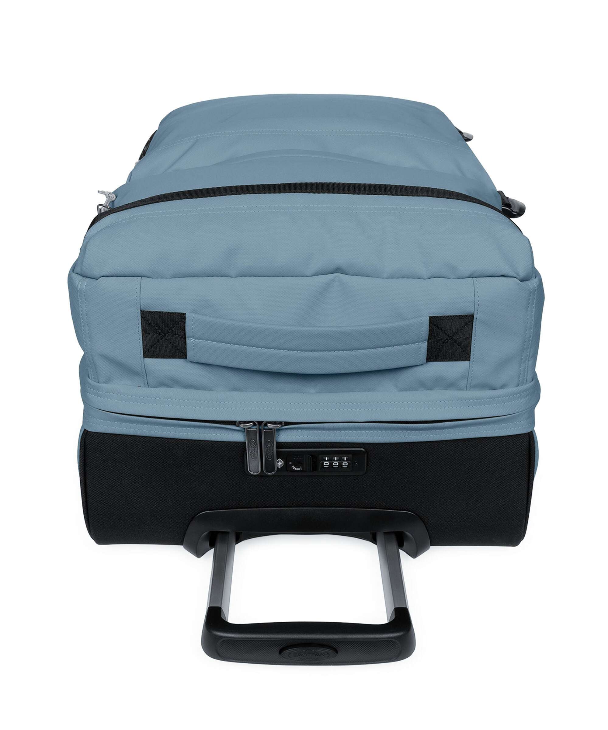 Eastpak Transit'R Plus Tarp L Travel bag with wheels dust blue