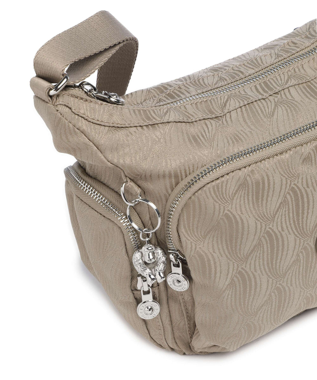 Kipling Elevated Gabb S Crossbody bag diamond wave jacquard
