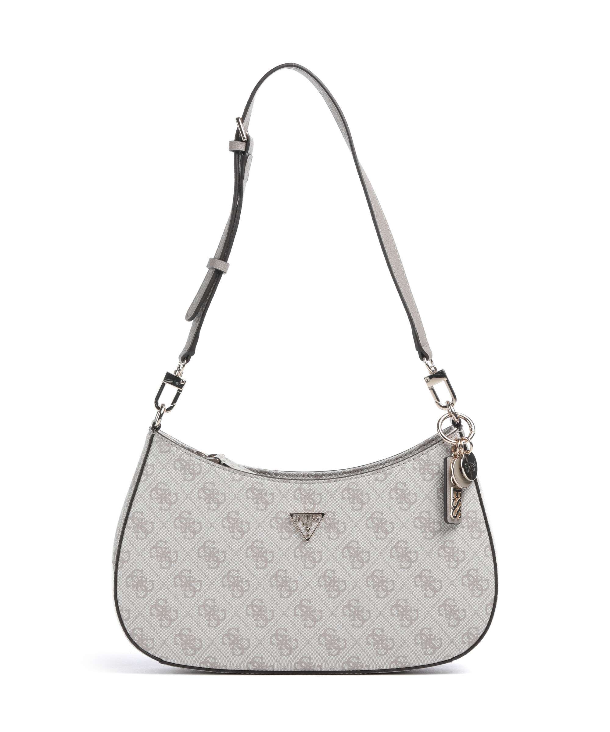 Guess Noelle Shoulder bag dark taupe logo