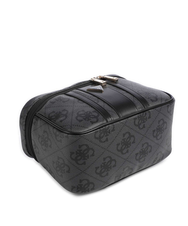 Guess Erenia Toiletry bag coal logo