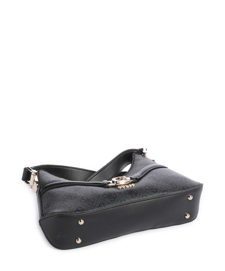 Guess Dea Crossbody bag coal logo