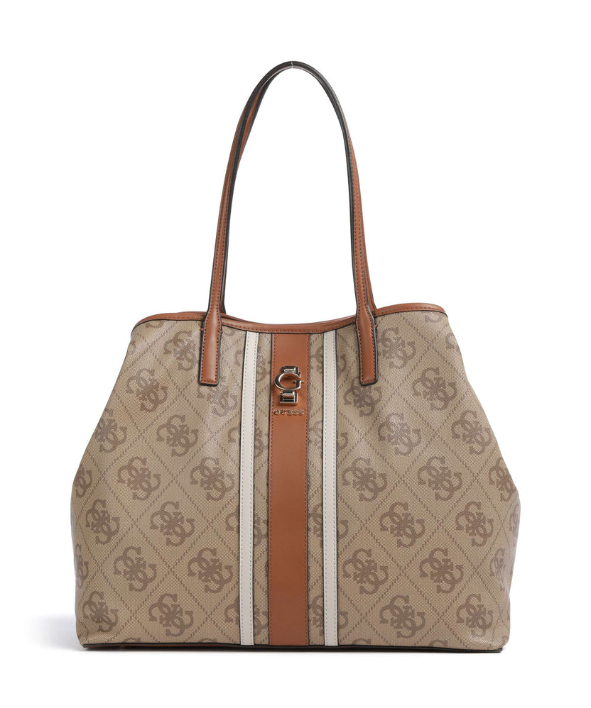 Guess Erenia Tote bag latte logo