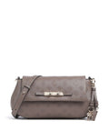 Guess Carmella Crossbody bag taupe logo