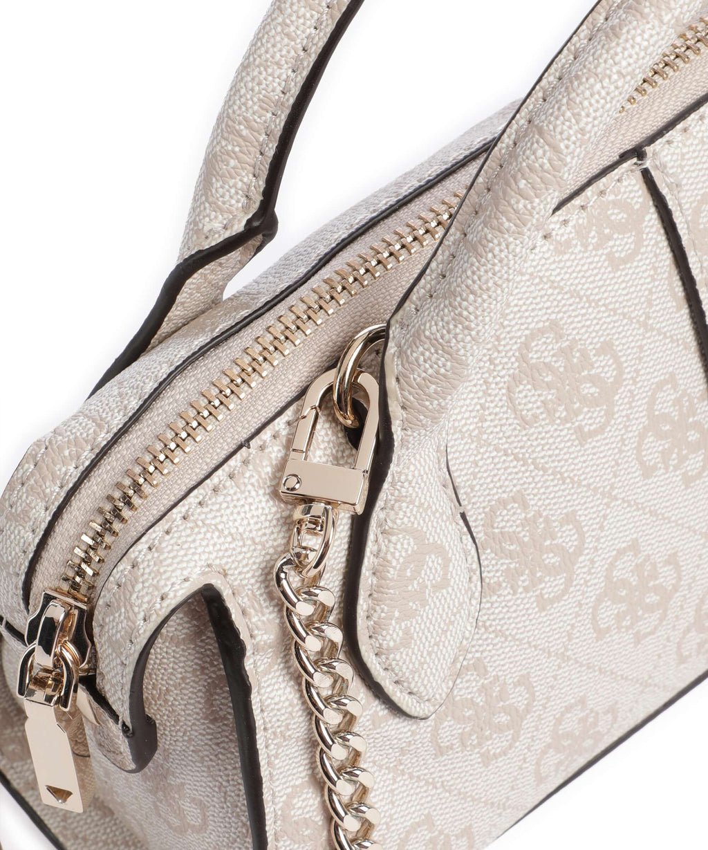 Guess Yvonne Logo Mini Handbag stone logo