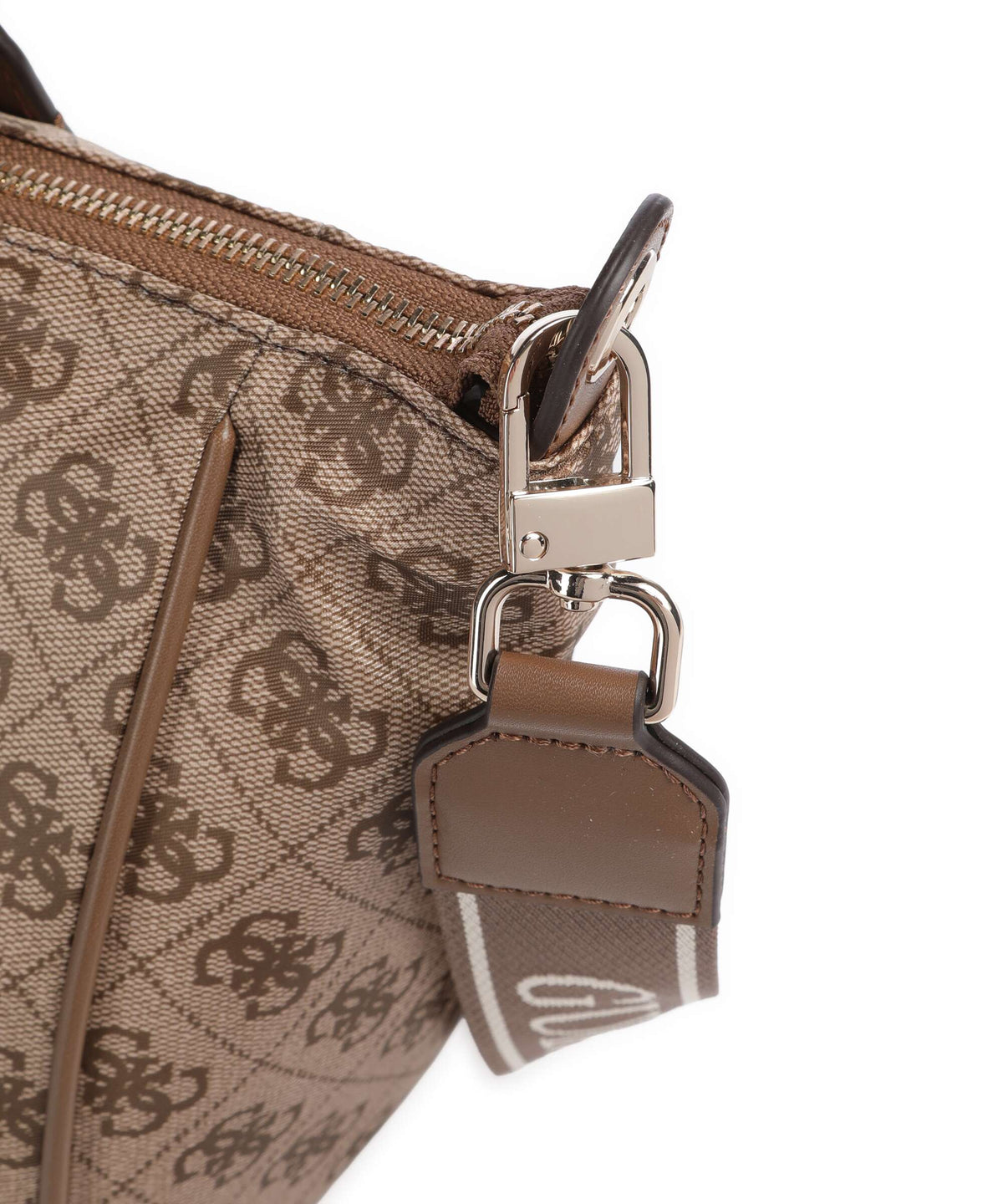 Guess Adrian Logo Small Handbag latte logo