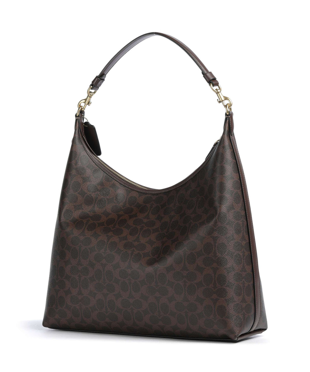 Coach Juliet Signature 38 Hobo bag maple