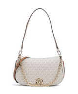 Michael Kors Nolita Medium Schoudertas vanilla/acorn