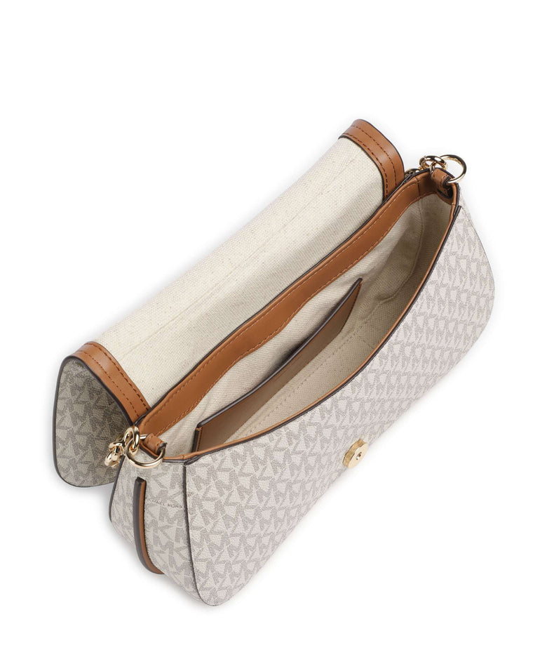 Michael Kors Nolita Medium Shoulder bag vanilla/acorn