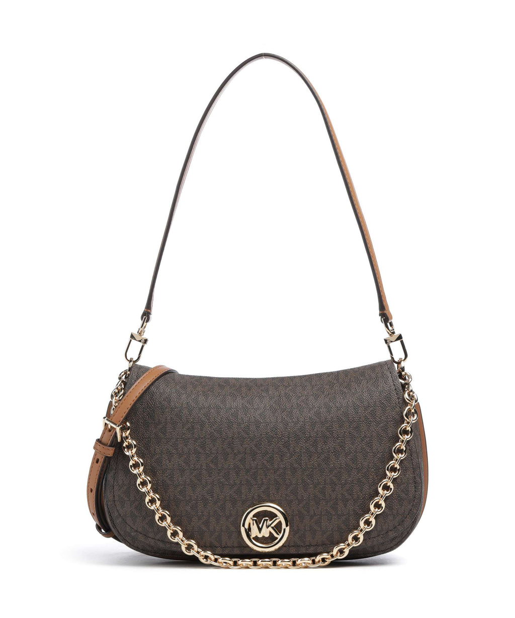 Michael Kors Nolita Medium Shoulder bag brown/acorn