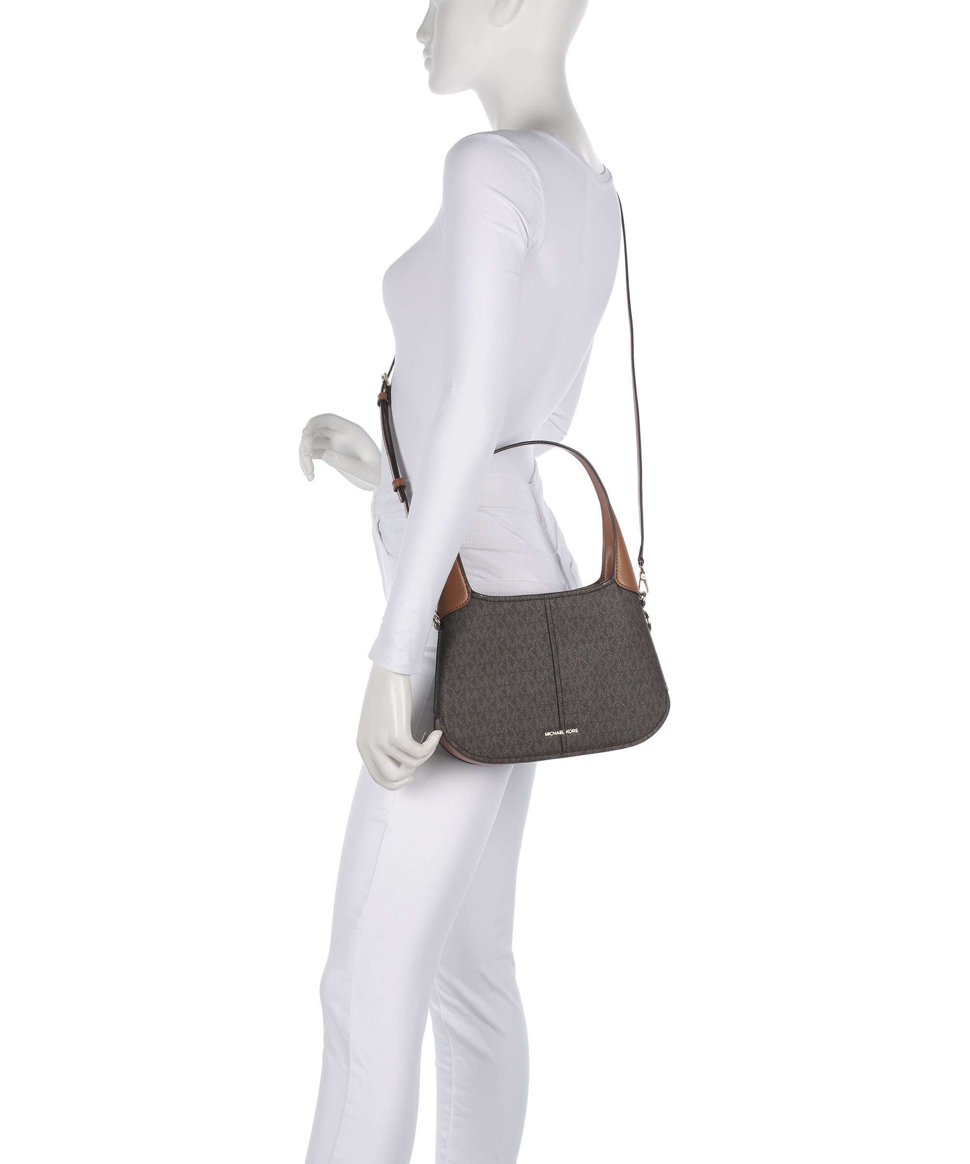 Michael Kors Alice Small Shoulder bag brown/acorn
