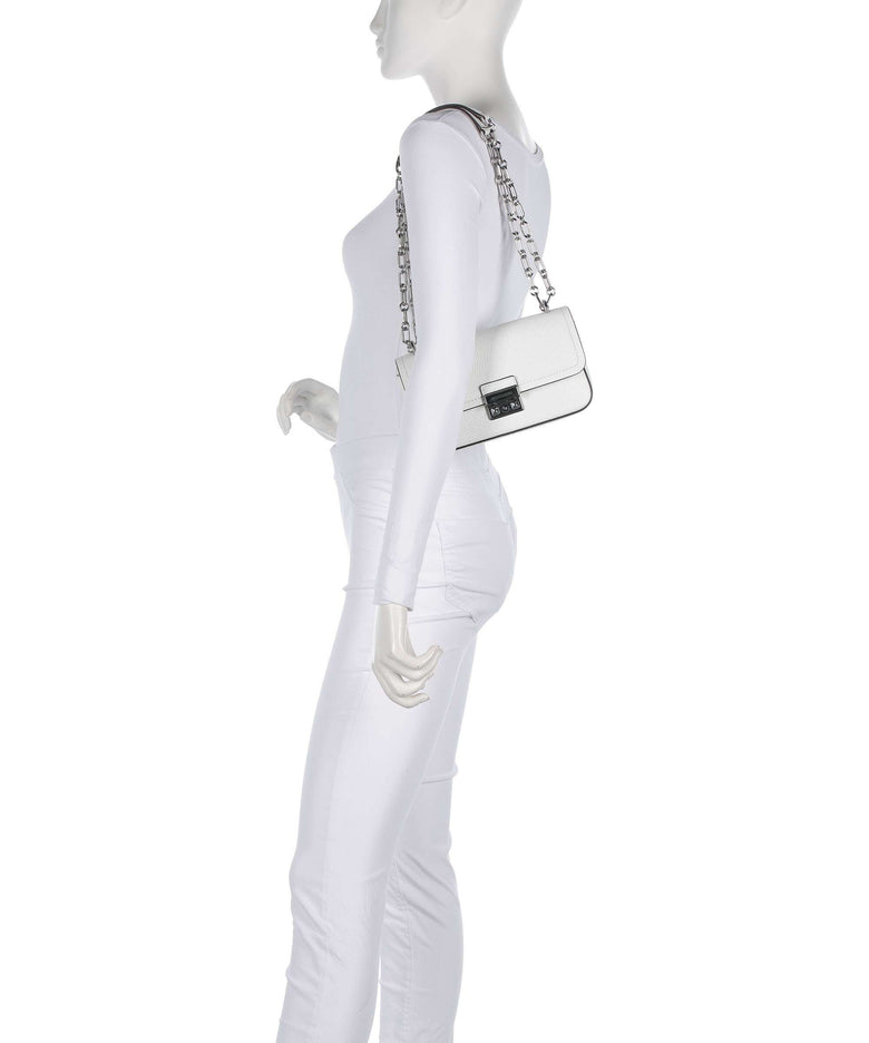 Michael Kors Tribeca Small Shoulder bag optic white