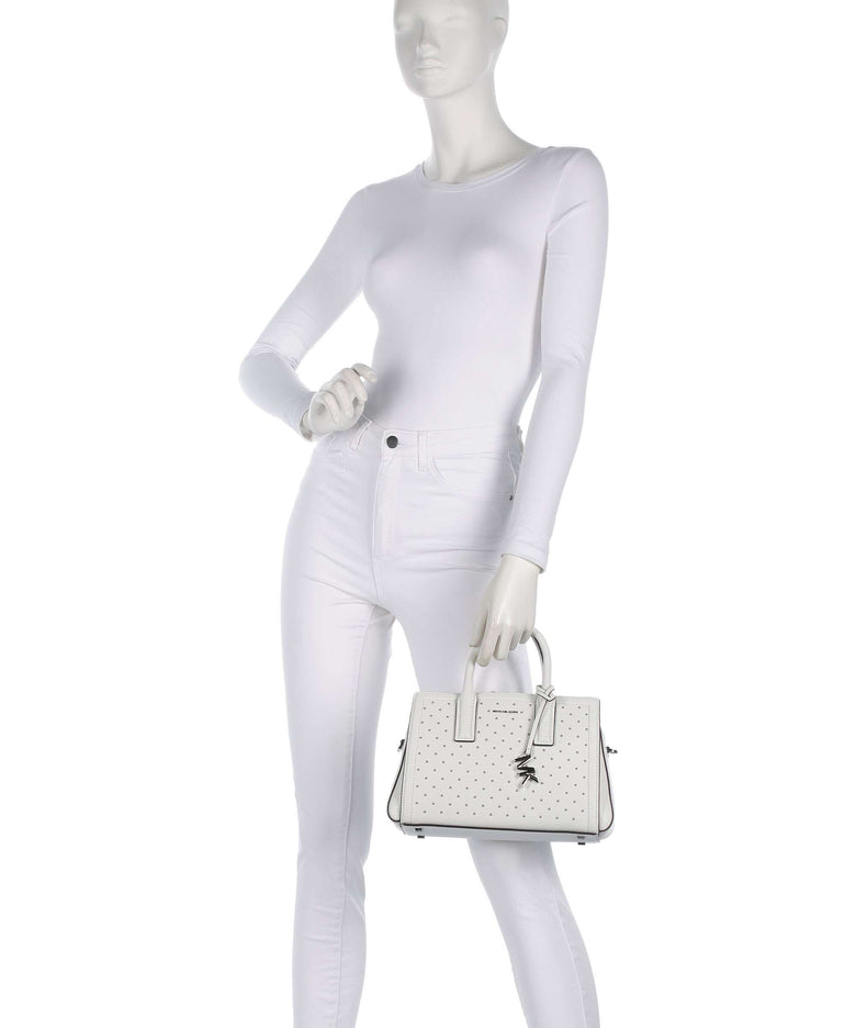 Michael Kors Laila Small Handbag optic white