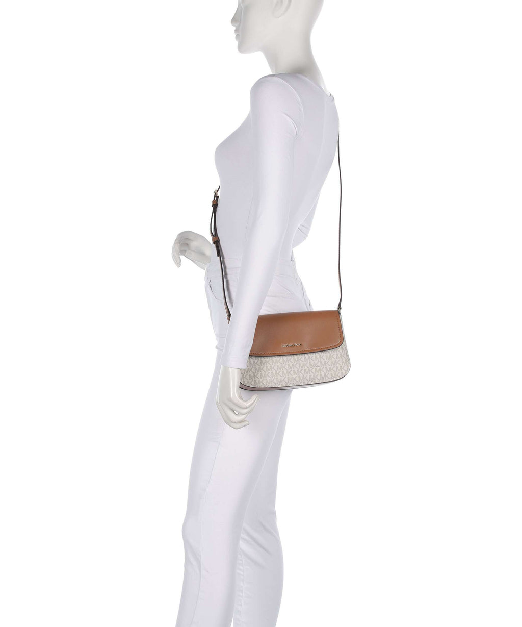 Michael Kors Alice Small Crossbody bag vanilla/acorn