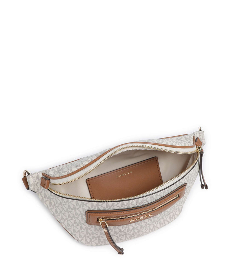 Michael Kors Jet Set Travel Medium Belt bag vanilla/acorn