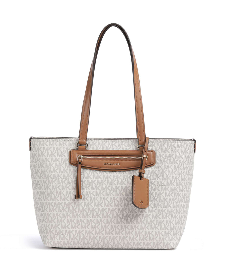 Michael Kors Jet Set Travel Medium Tote bag vanilla/acorn