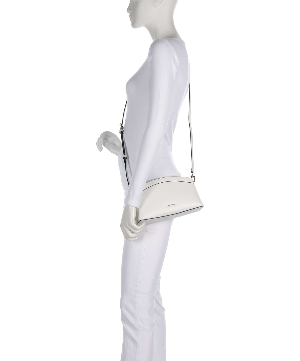 Michael Kors Athena Dome Chain Small Shoulder bag optic white