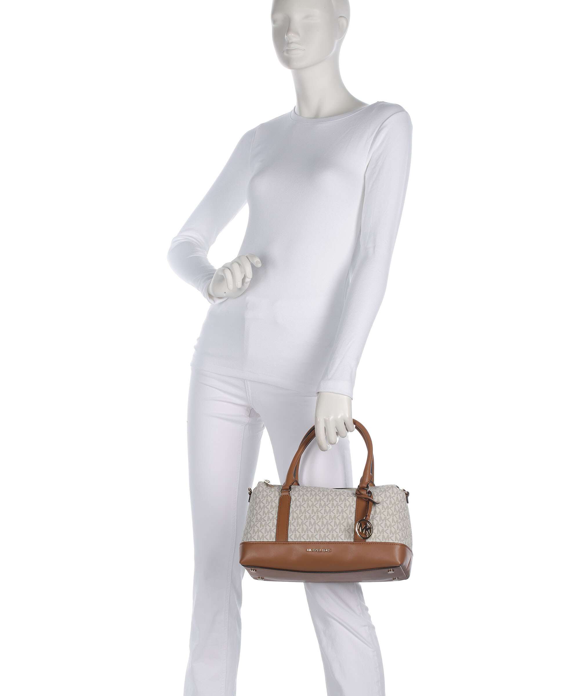 Michael Kors Andie Medium Handbag vanilla/acorn