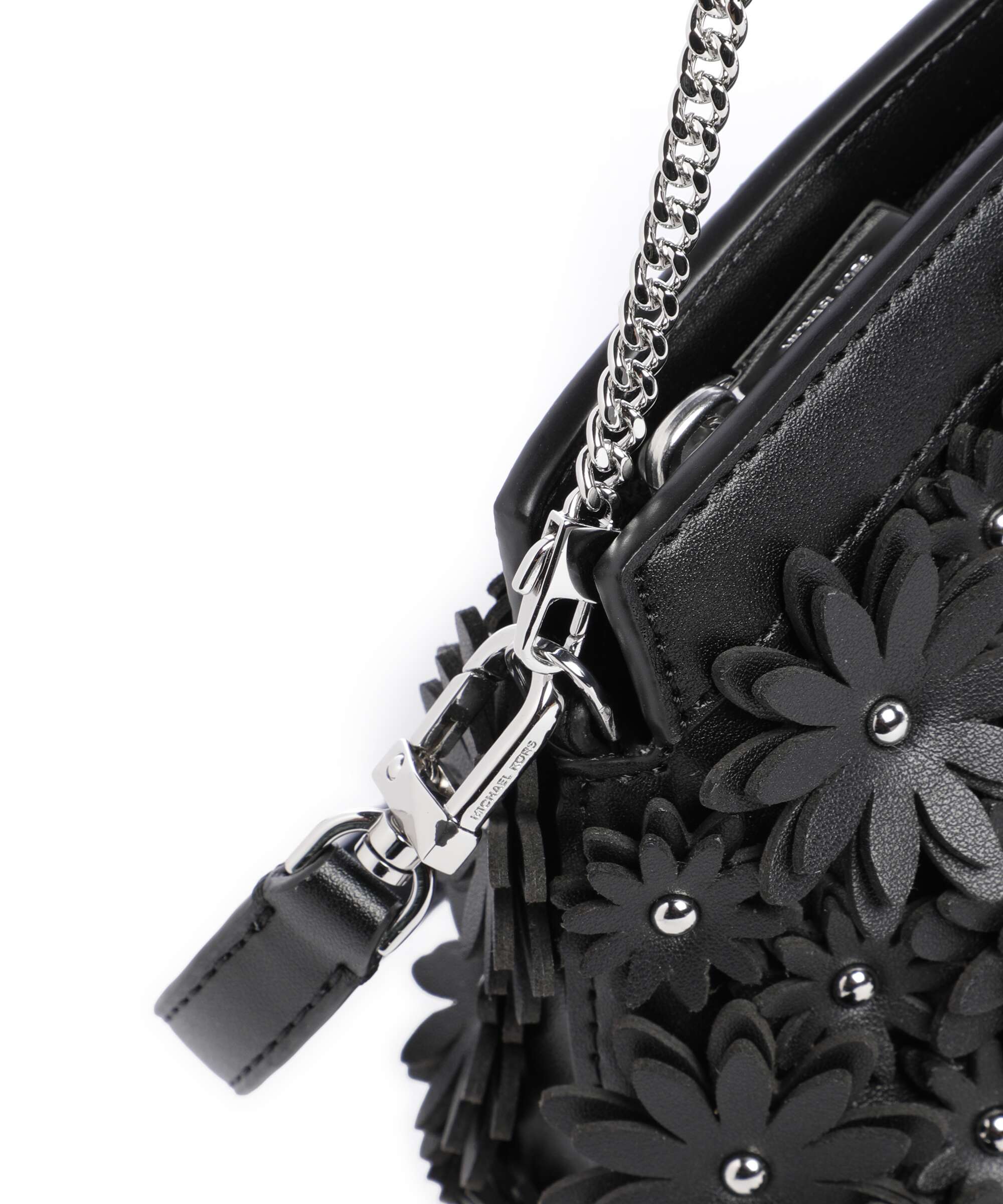Michael Kors Athena Dome Chain Small Shoulder bag black