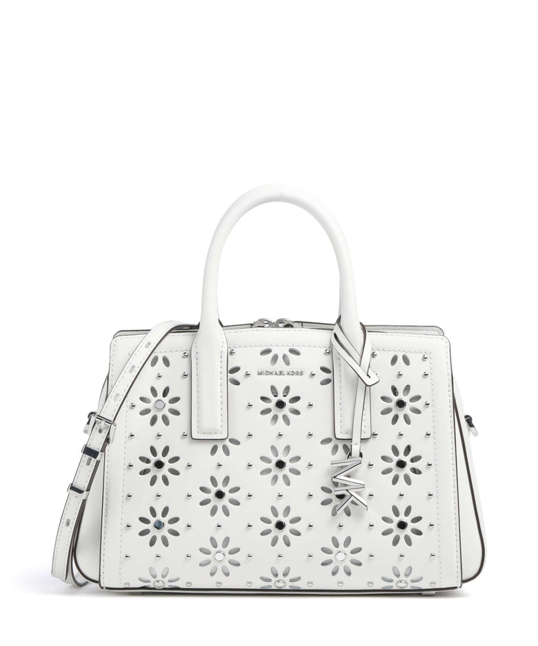 Michael Kors Laila Small Handbag optic white