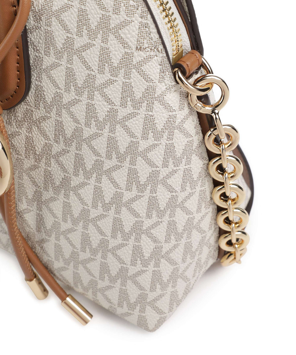 Michael Kors Freddie Medium Handbag vanilla/acorn