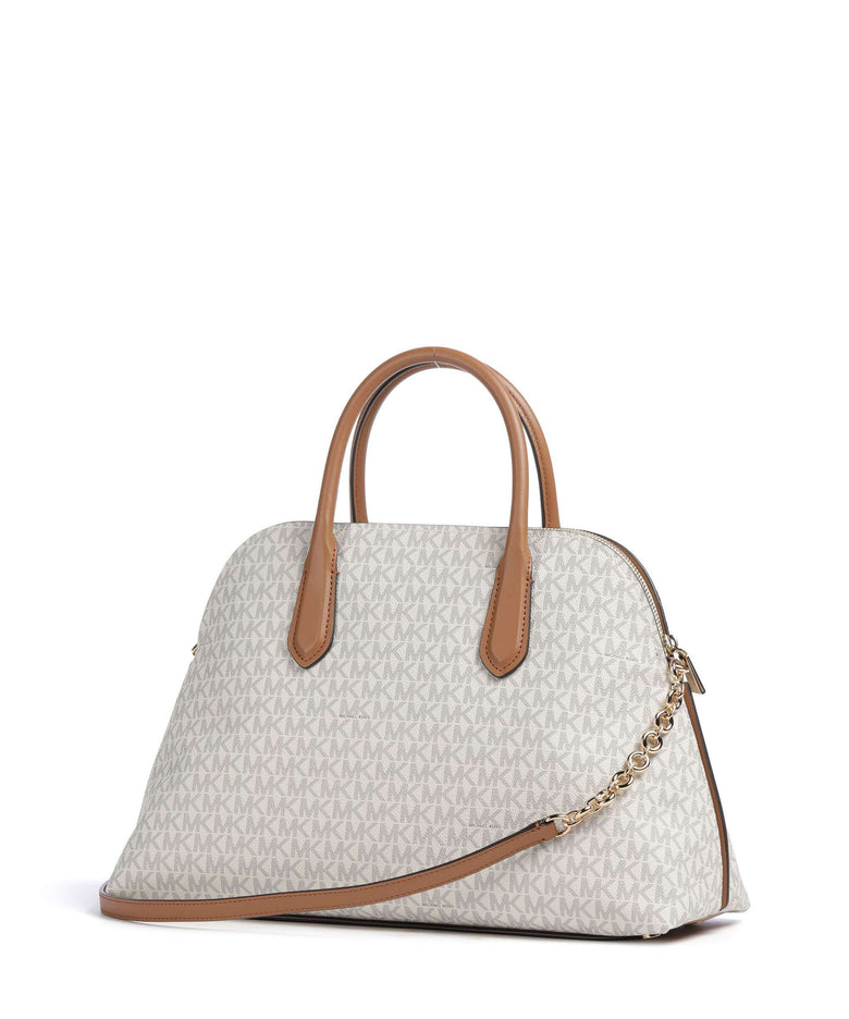 Michael Kors Freddie Large Handbag vanilla/acorn