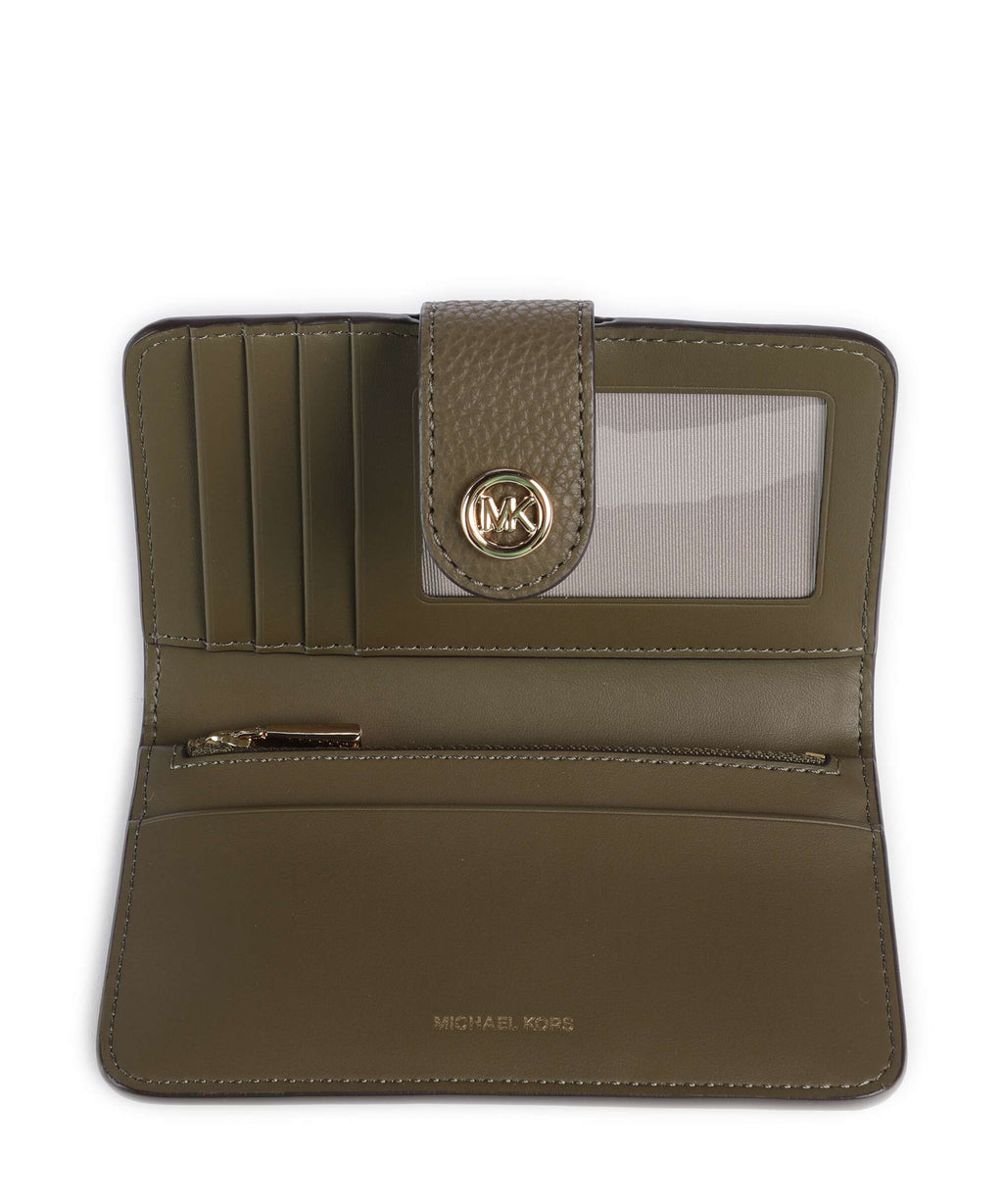 Michael Kors MK Pop Charm Medium Wallet loden