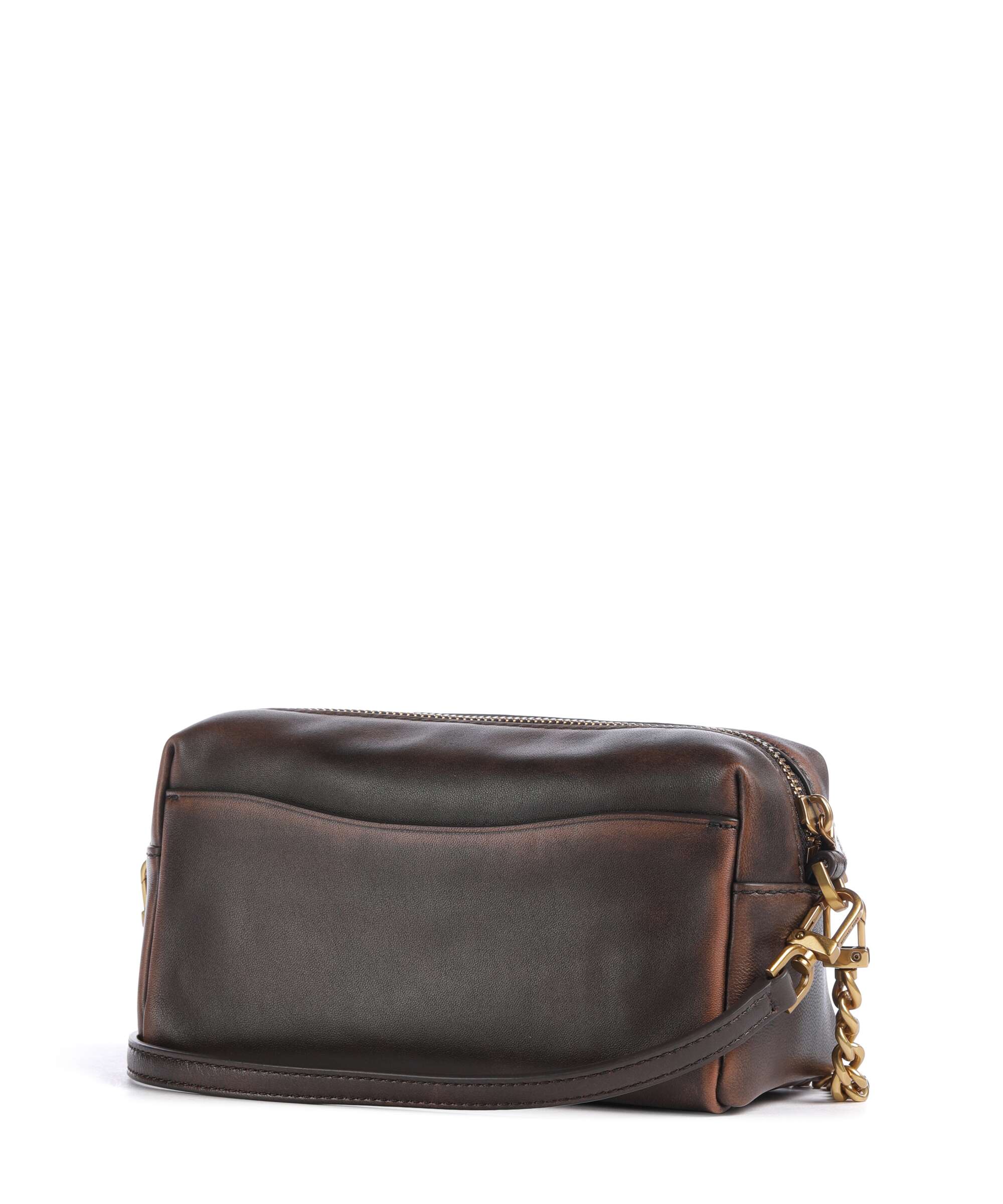 Michael Kors Bryant Small Crossbody tas lamsleer chocolate