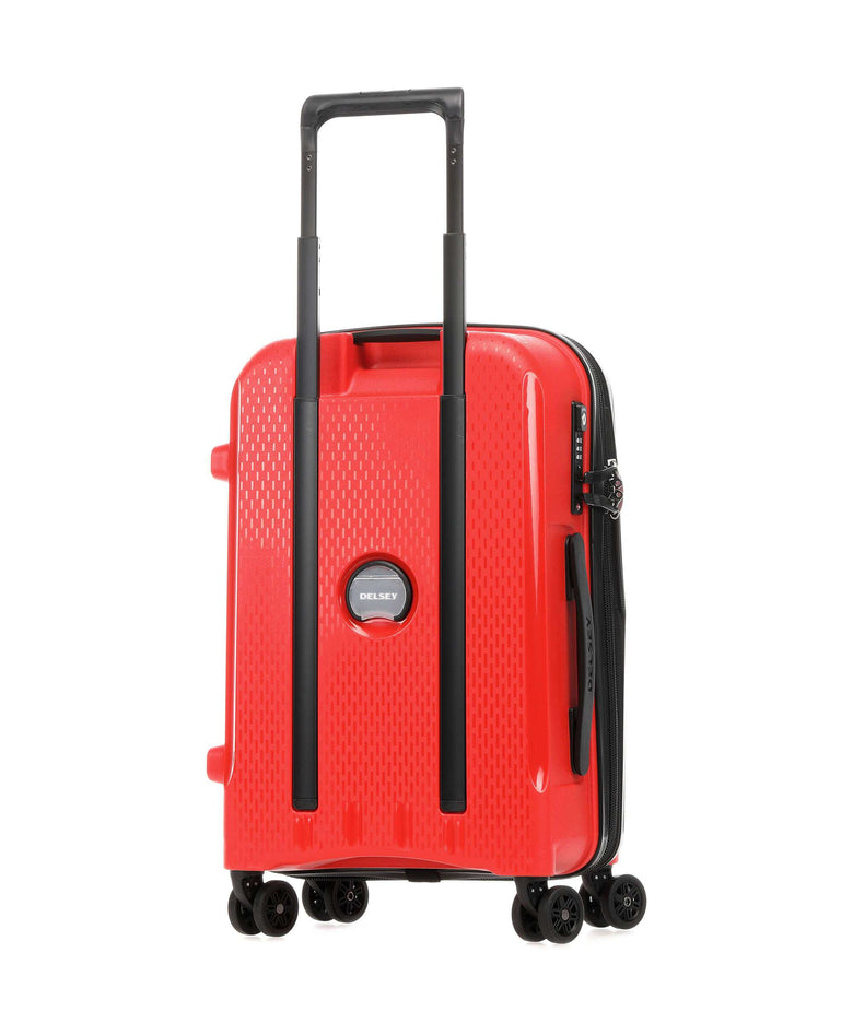 Delsey Paris Belmont Plus Spinner (4 wheels) blasses rot