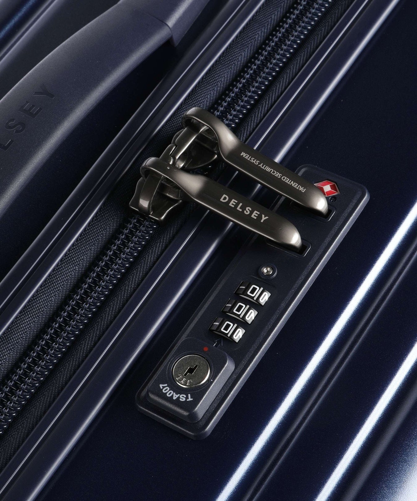 Delsey Paris Caumartin Plus Spinner (4 wheels) stahlblau