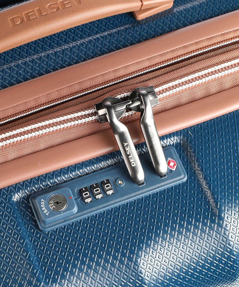 Delsey Paris St. Tropez Spinner (4 wheels) marineblau