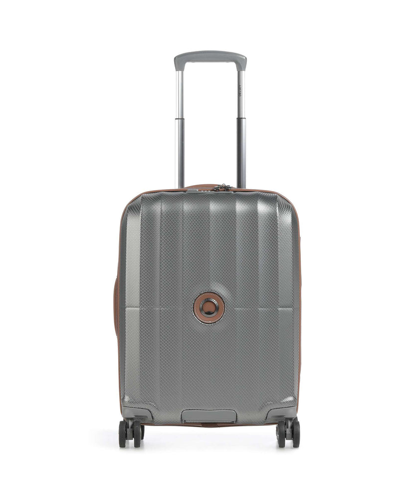 Delsey Paris Carrousel Slim Line Spinner (4 wheels) platin