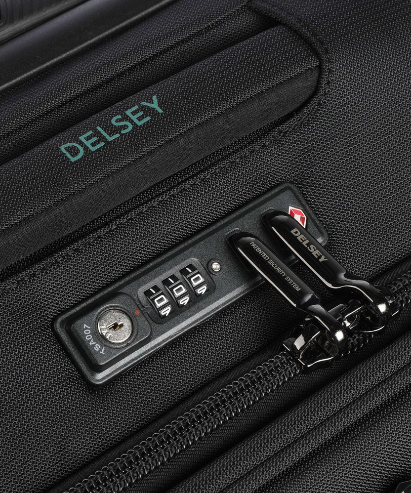 Delsey Paris Helium Dlx Spinner (4 wheels) schwarz