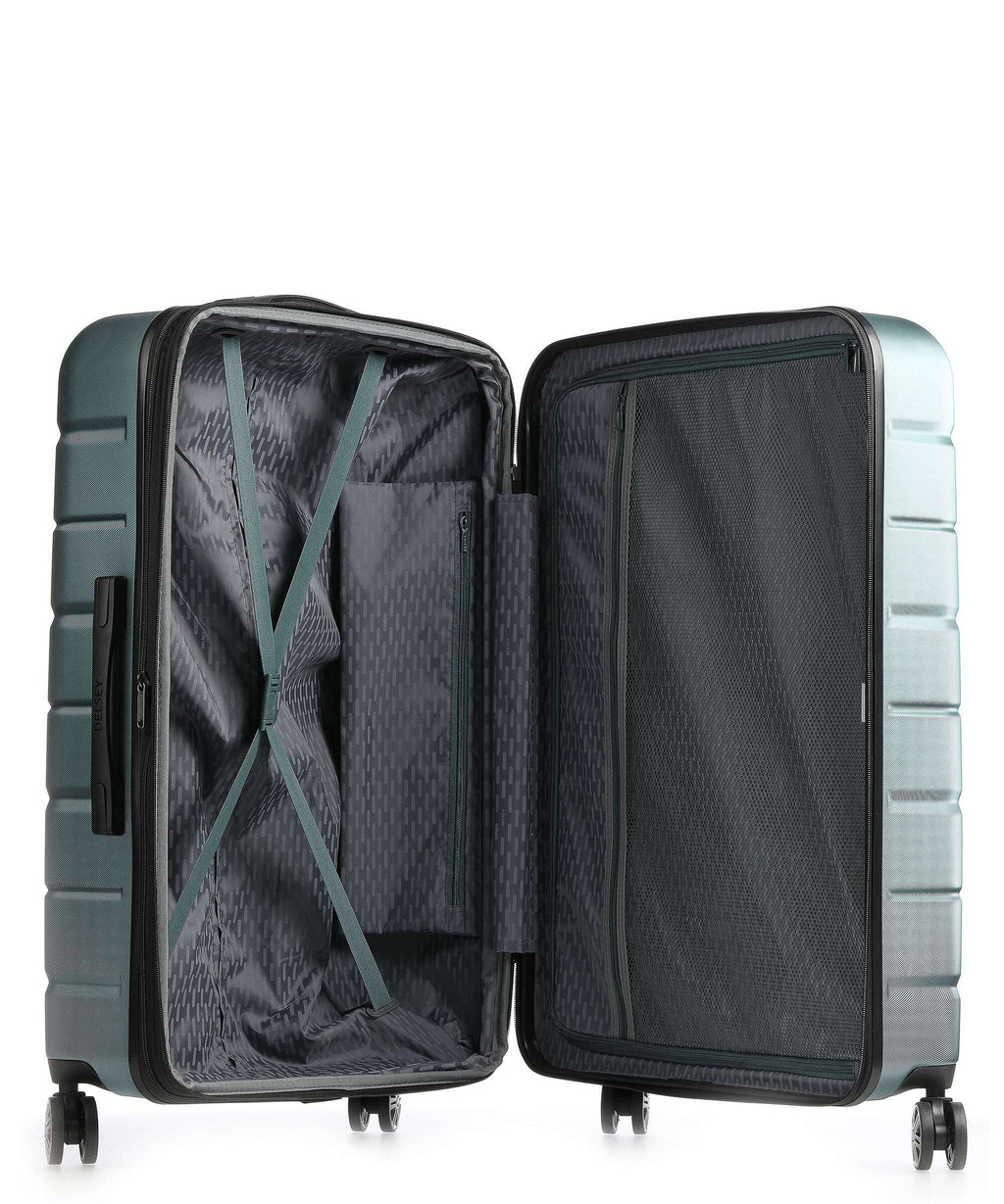 Delsey Paris Air Armour Spinner (4 wheels) grün