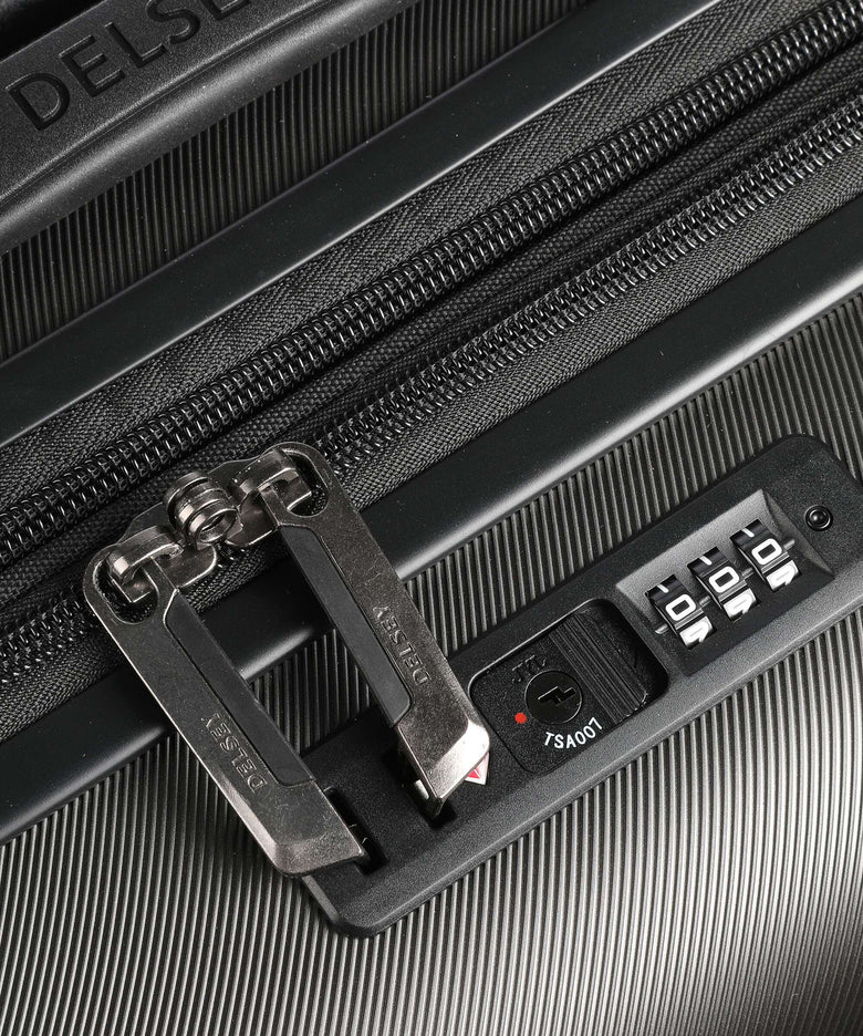 Delsey Paris Air Armour Spinner (4 wheels) schwarz