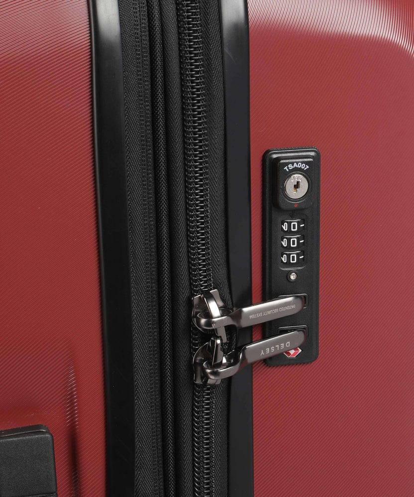 Delsey Paris Promenade Hard 2.0 Spinner (4 wheels) bordeaux rot