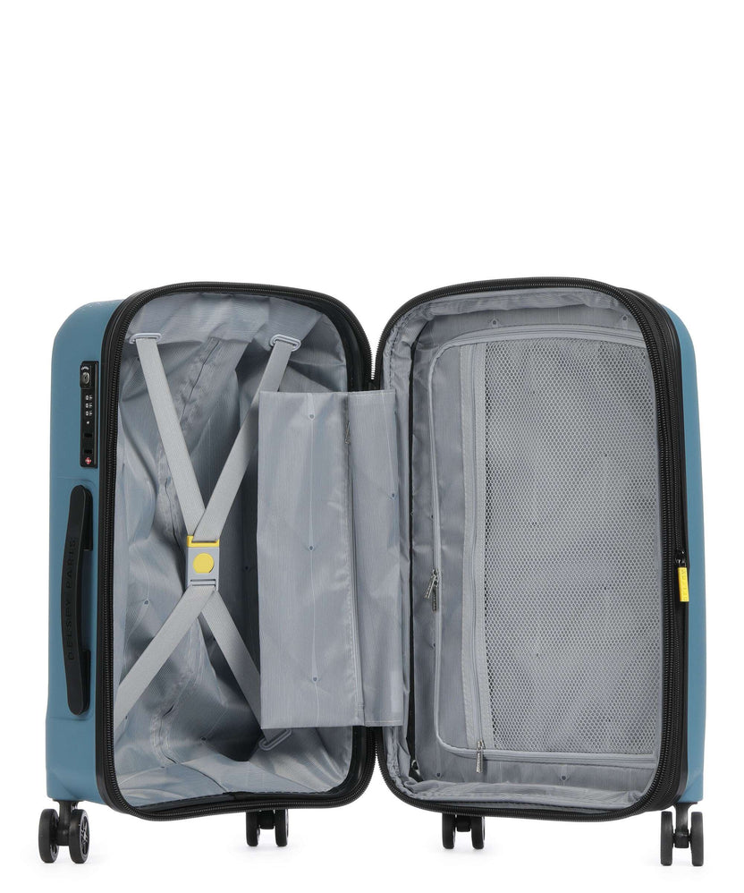 Delsey Paris Belmont Plus Spinner (4 wheels) zink blau