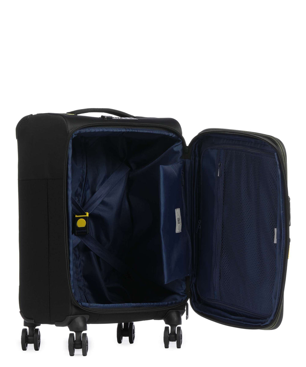 Delsey Paris Brochant 3 Spinner (4 wheels) deep black