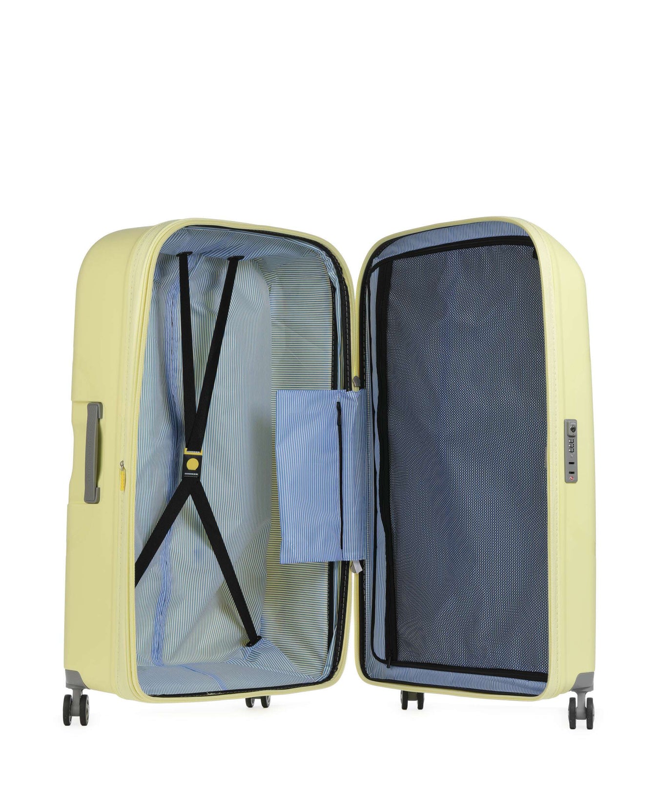 Delsey Paris Clavel Spinner (4 wheels) hellgelb