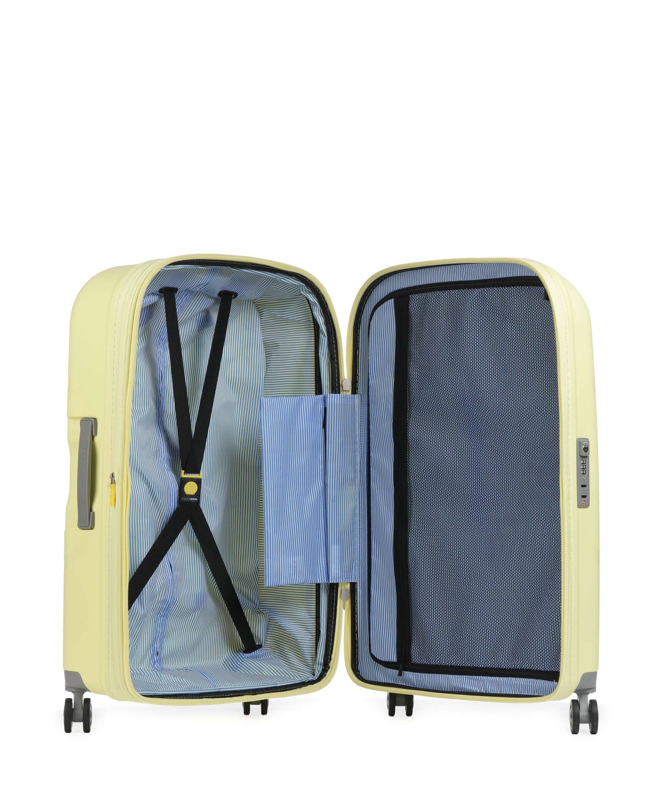 Delsey Paris Clavel Spinner (4 wheels) hellgelb