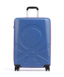 Delsey Paris x United Colors of Benetton Fabrica Trolley (4 wielen) blue
