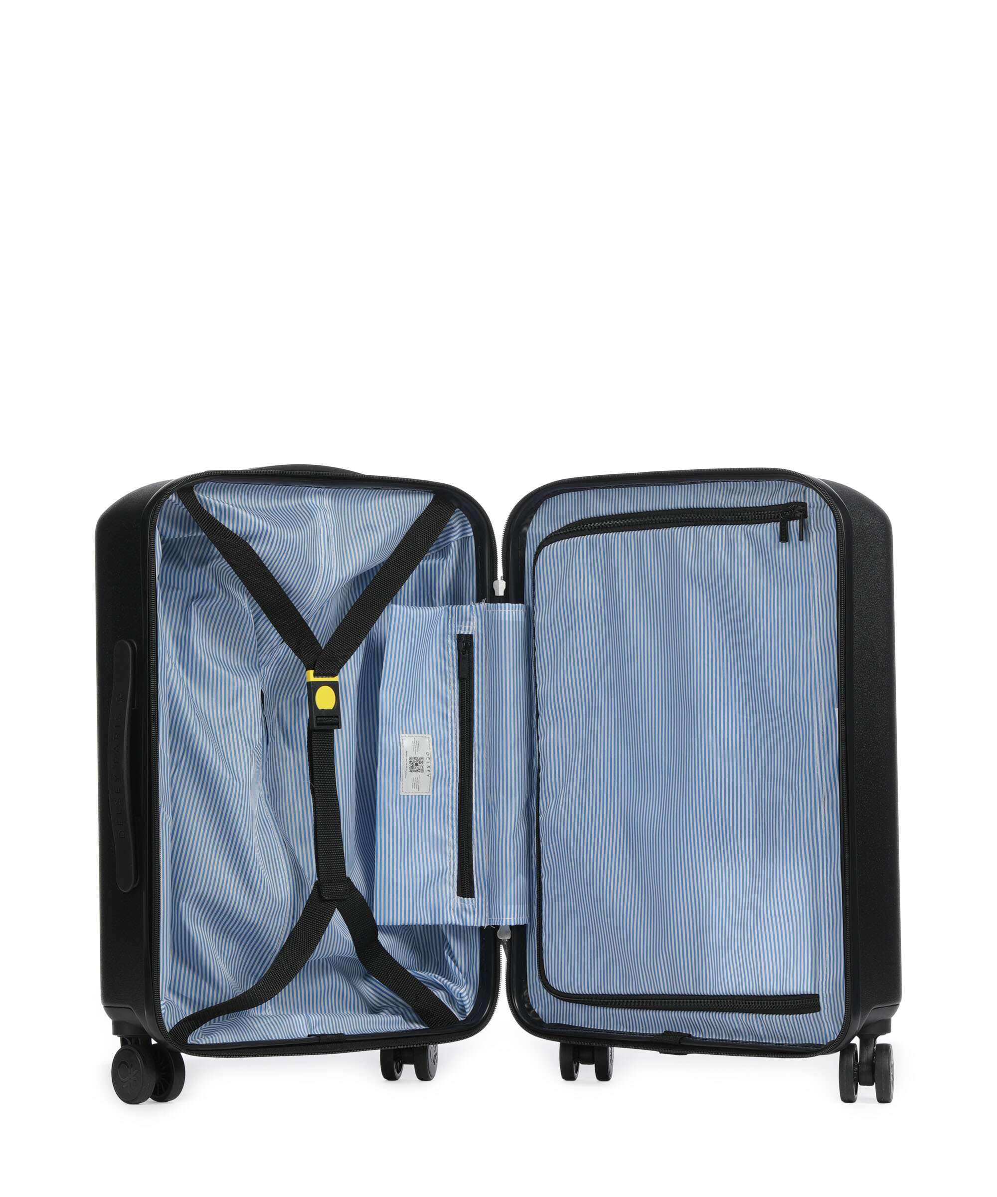 Delsey Paris x United Colors of Benetton UCB Hardside Spinner (4 wheels) black