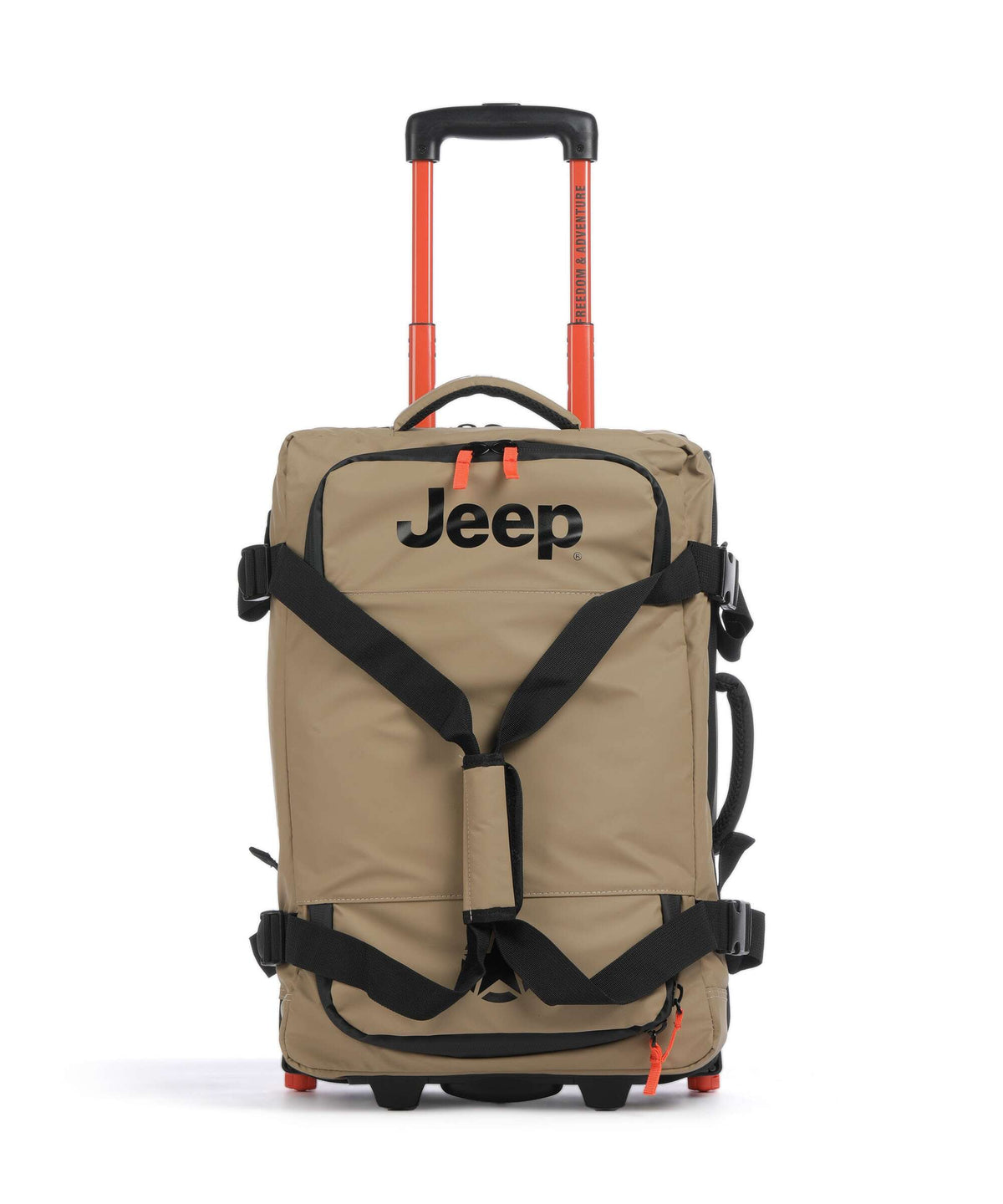 Jeep JS005A 55 Travel bag with wheels warm sand