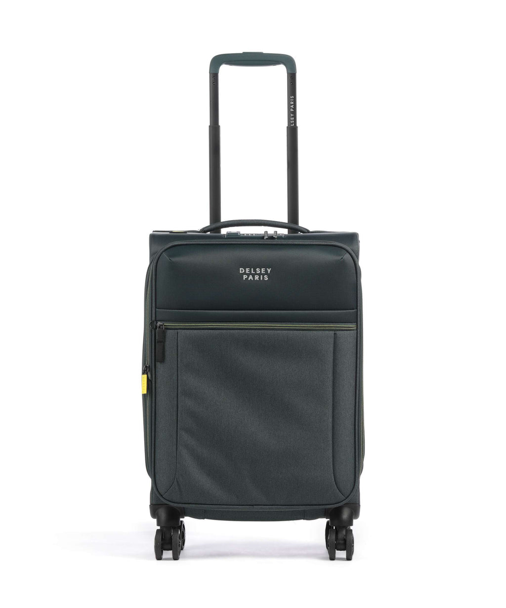 Delsey Paris Brochant 3 Spinner (4 wheels) kieferngrün