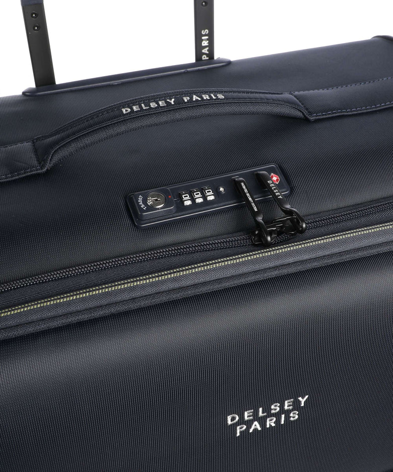 Delsey Paris Brochant 3 Spinner (4 wheels) marineblau